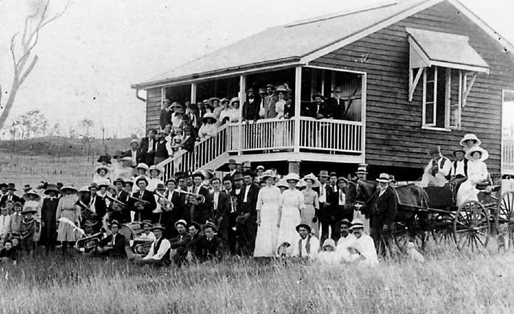 The Goomeri State School, when it first opened in 1912. The school celebrates its centenary this year. The Goomeri State School, when it first opened in 1912. The school celebrates its centenary this year.